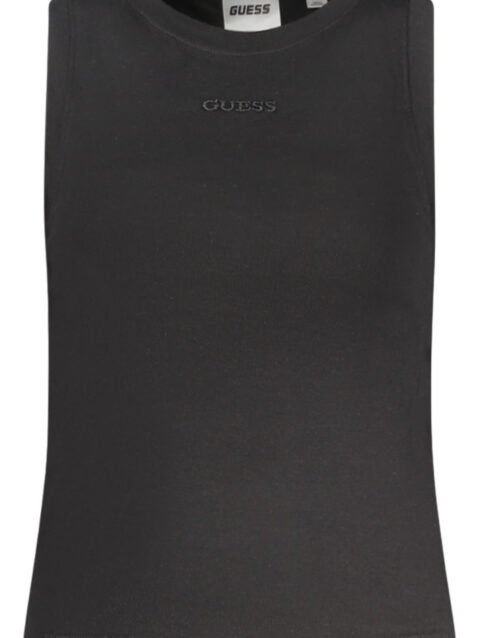 GUESS JEANS WOMEN'S TANK TOP BLACK
