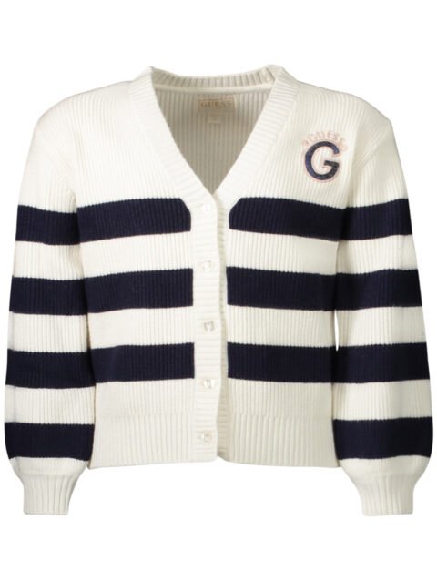 GUESS JEANS CARDIGAN GIRL WHITE