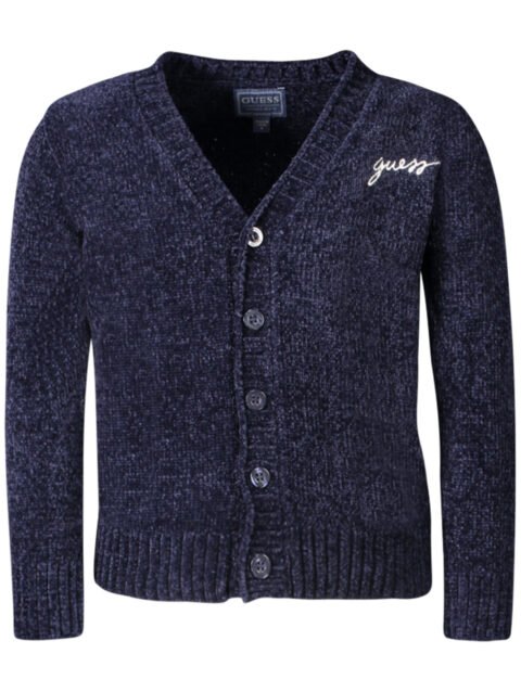 GUESS JEANS CARDIGAN FOR CHILDREN BLUE