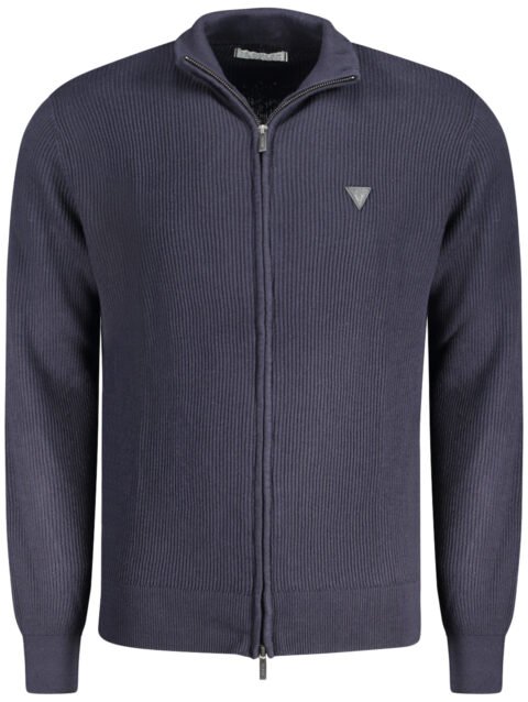 GUESS JEANS CARDIGAN MEN BLUE