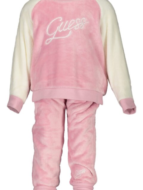 GUESS JEANS PINK GIRL WITHOUT ZIP SWEATSHIRT