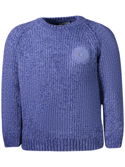 GUESS JEANS BLUE KID'S SWEATER