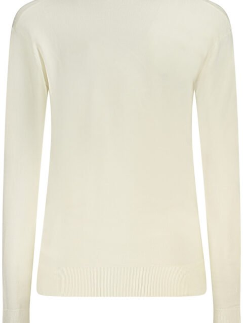 GUESS JEANS WOMEN'S WHITE SWEATER