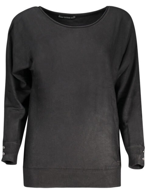 GUESS JEANS WOMEN'S BLACK SWEATER
