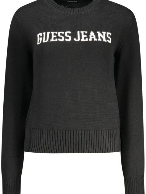 GUESS JEANS WOMEN'S BLACK SWEATER