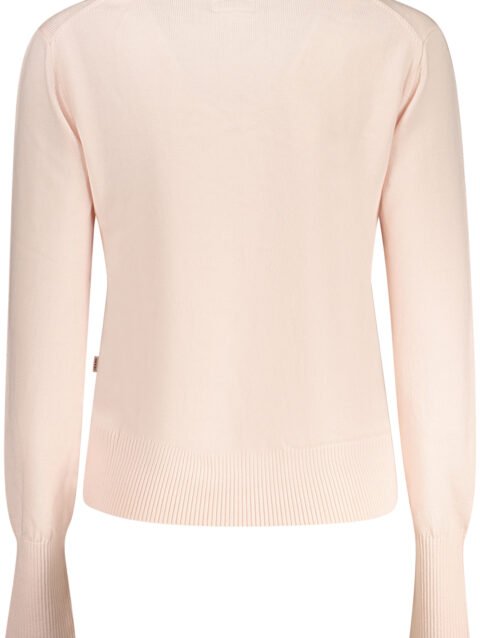 GUESS JEANS WOMEN'S PINK SWEATER