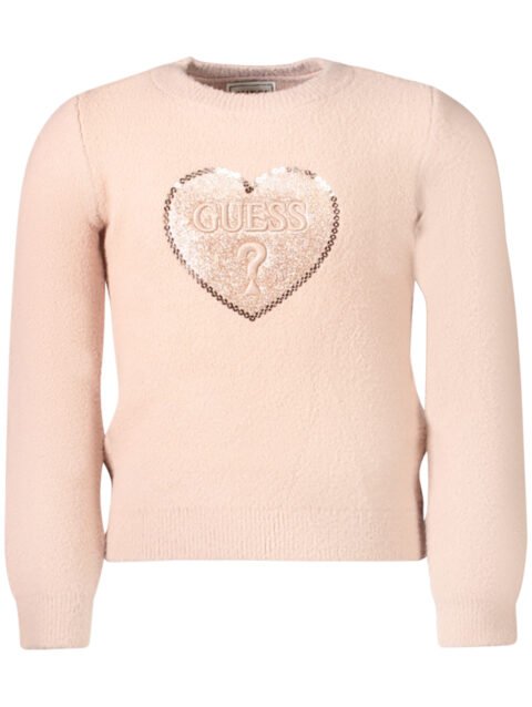 GUESS JEANS SWEATER GIRL PINK