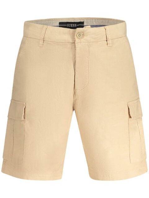 GUESS JEANS MEN'S BERMUDA PANTS BEIGE