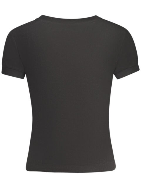 GUESS JEANS SHORT SLEEVE T-SHIRT WOMEN BLACK