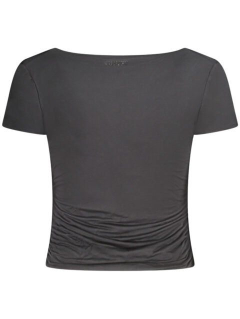 GUESS JEANS SHORT SLEEVE T-SHIRT WOMEN BLACK
