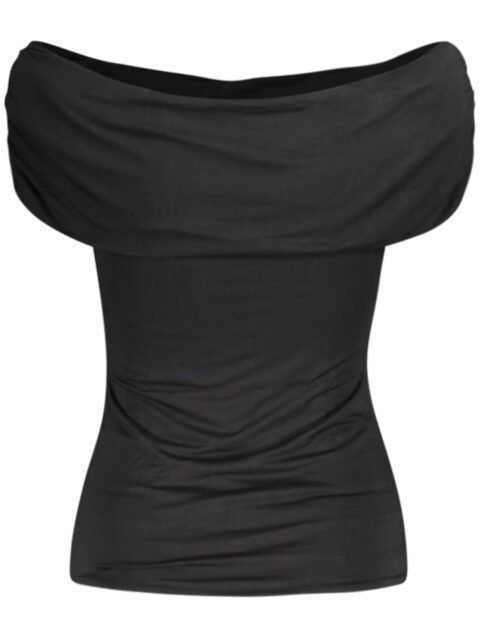 GUESS JEANS SHORT SLEEVE T-SHIRT WOMEN BLACK