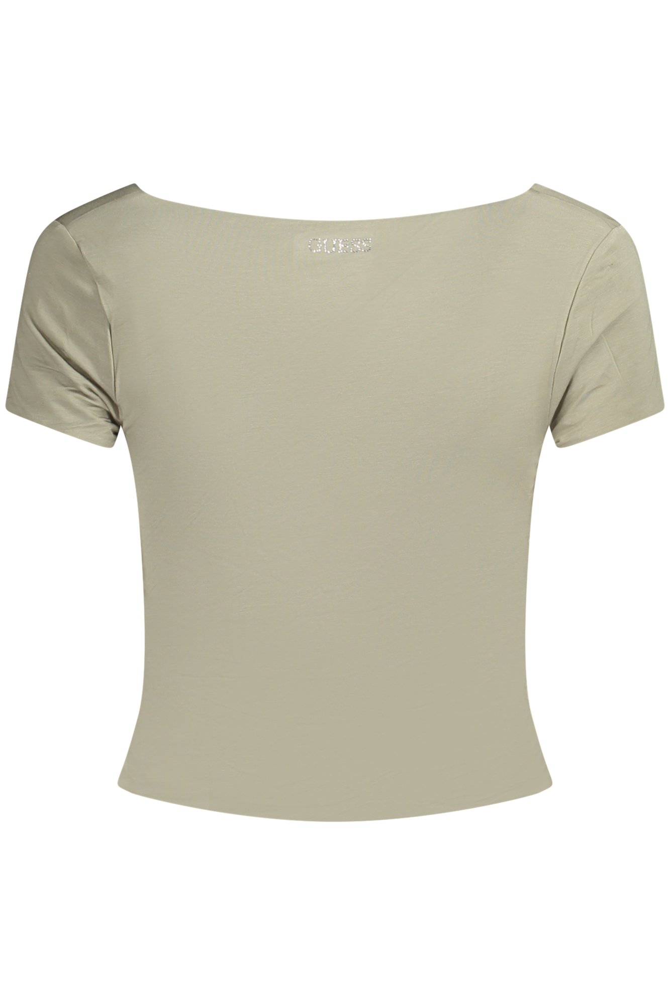 GUESS JEANS GREEN WOMEN'S SHORT SLEEVE T-SHIRT