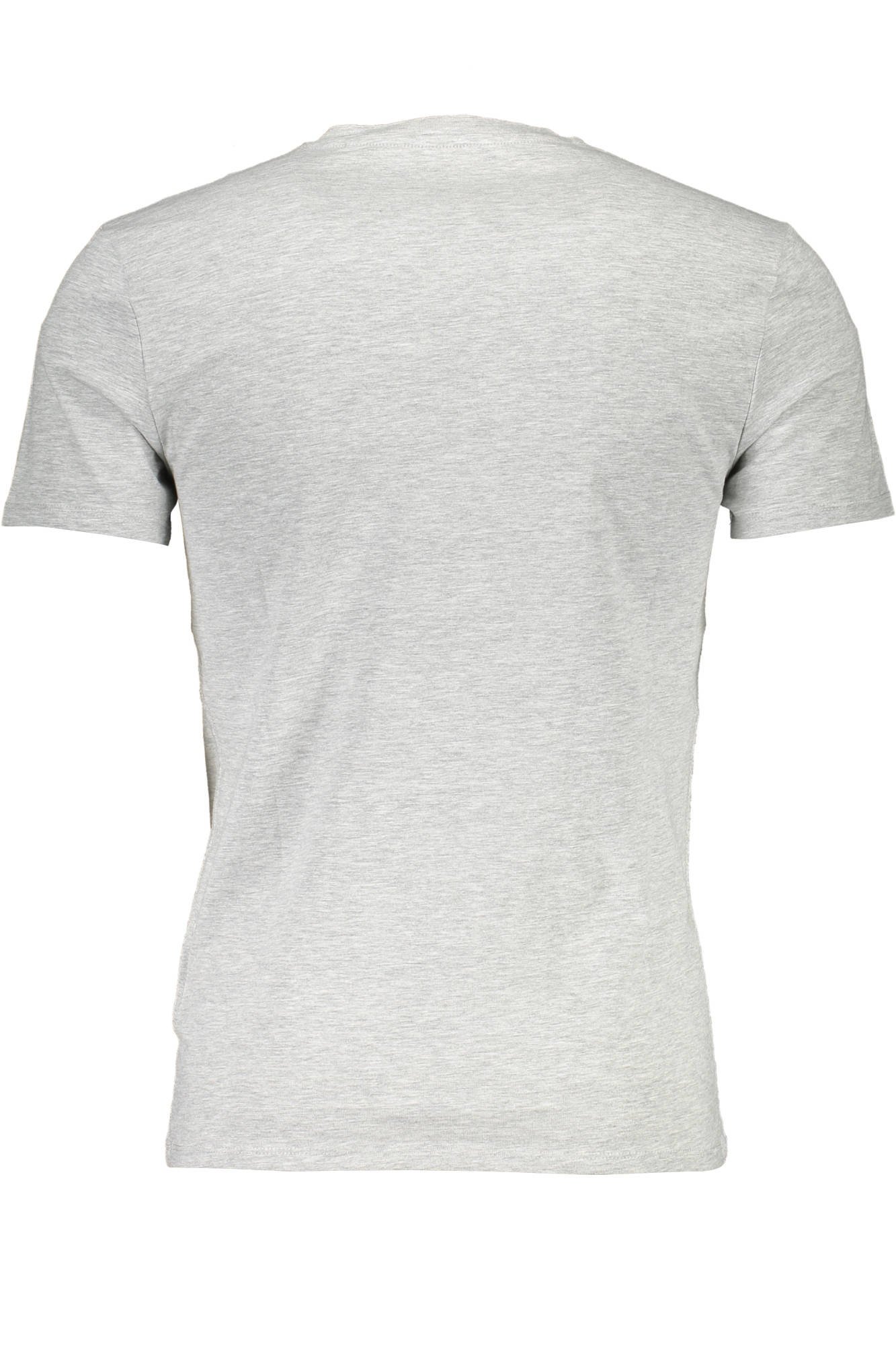 GUESS JEANS MEN'S SHORT SLEEVE T-SHIRT GRAY - Image 2