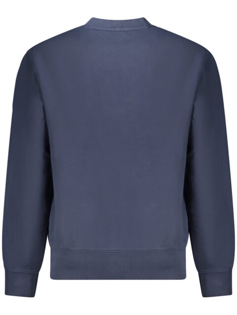 HUGO BOSS MEN'S ZIP-UP SWEATSHIRT BLUE