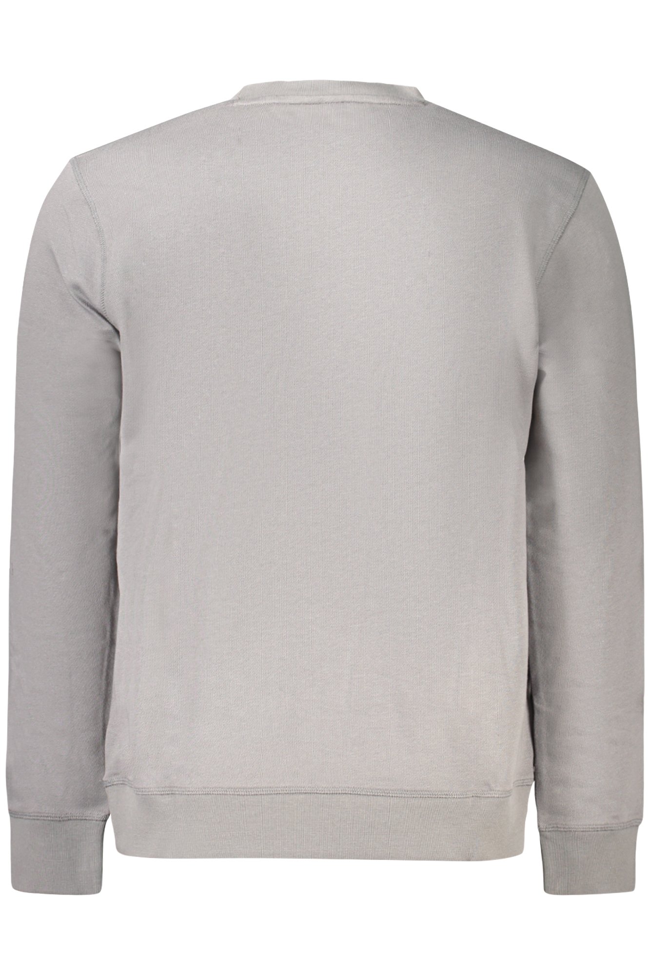 HUGO BOSS MEN'S ZIP-FREE SWEATSHIRT GREY - Image 2