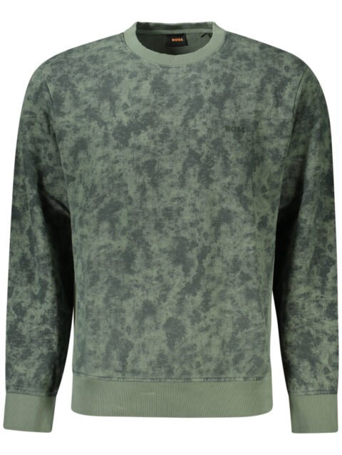 HUGO BOSS SWEATSHIRT WITHOUT ZIP MEN GREEN