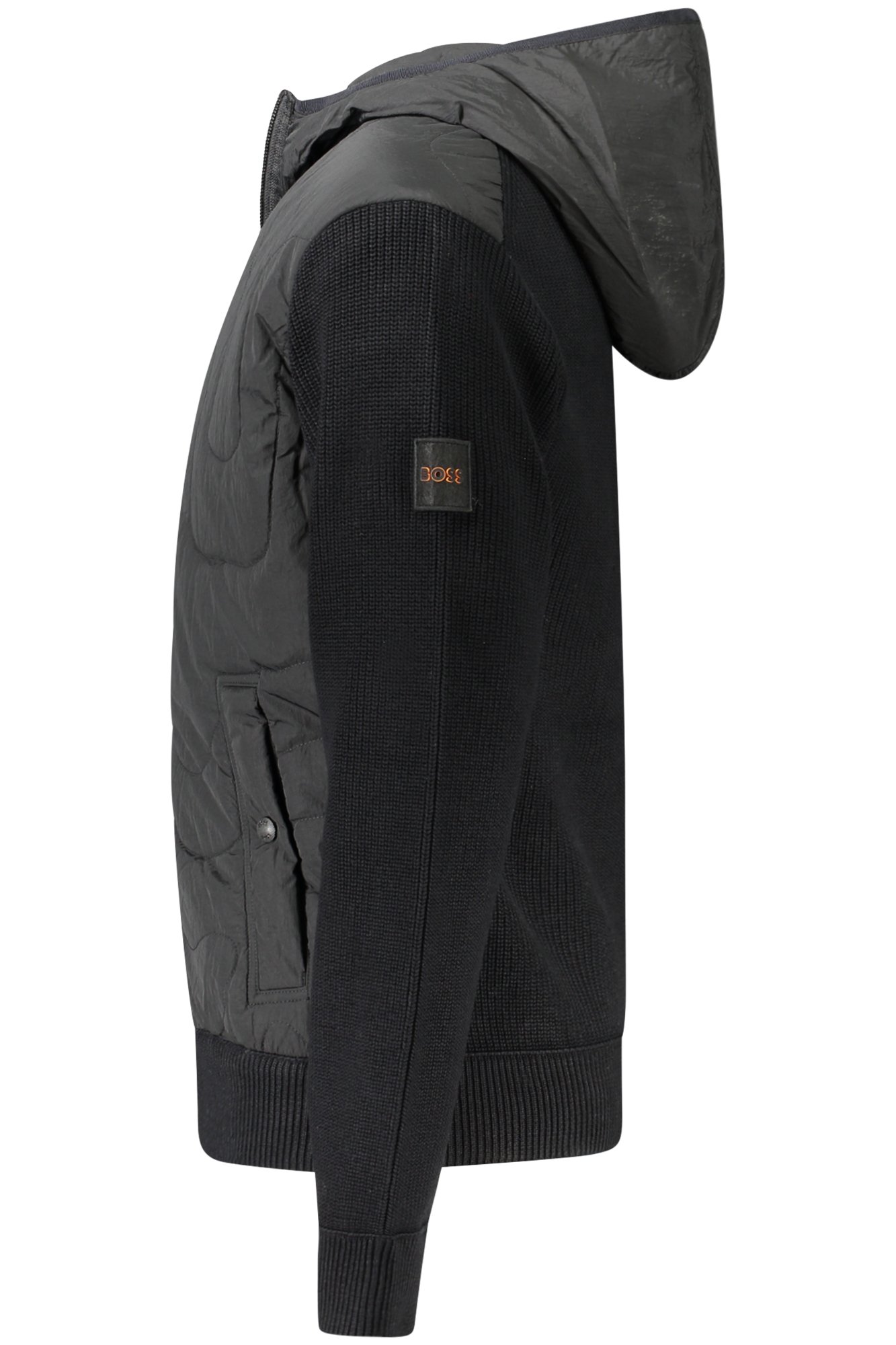 HUGO BOSS MEN'S SPORTS JACKET BLACK - Image 3