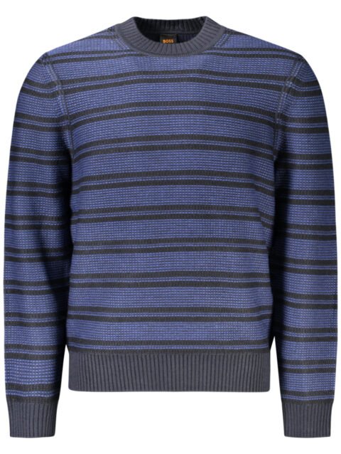 HUGO BOSS MEN'S SWEATER BLUE