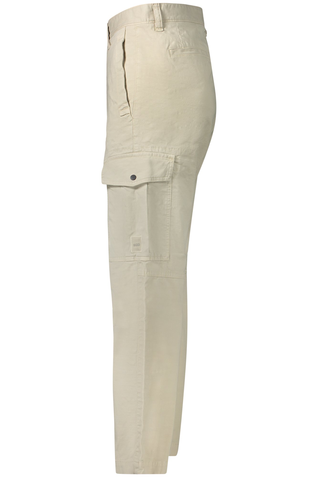HUGO BOSS MEN'S TROUSERS BEIGE - Image 3
