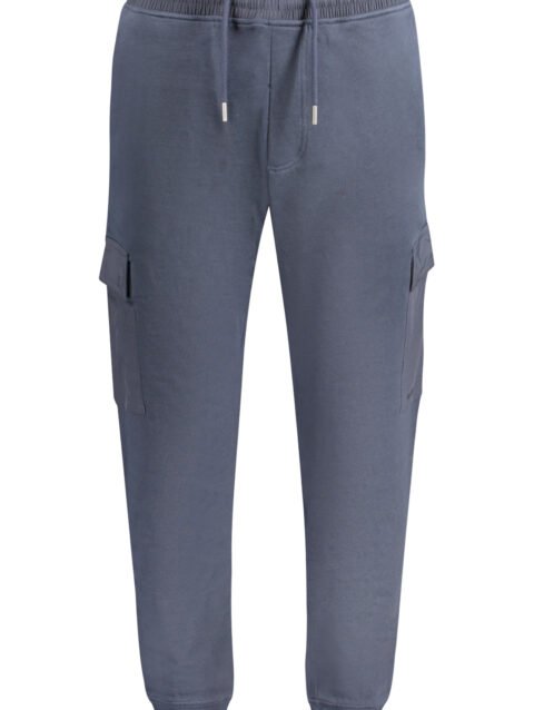 HUGO BOSS MEN'S BLUE TROUSERS