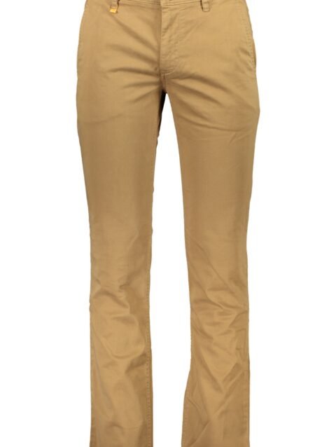 HUGO BOSS MEN'S BROWN TROUSERS