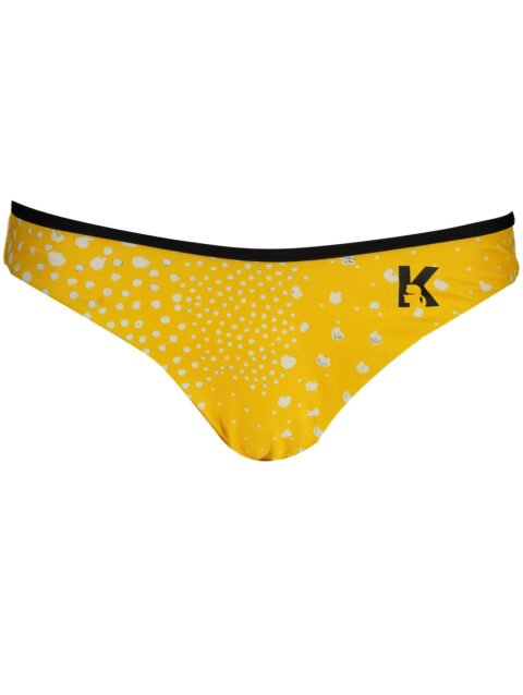 KARL LAGERFELD BEACHWEAR WOMEN'S BOTTOM SWIMSUIT YELLOW