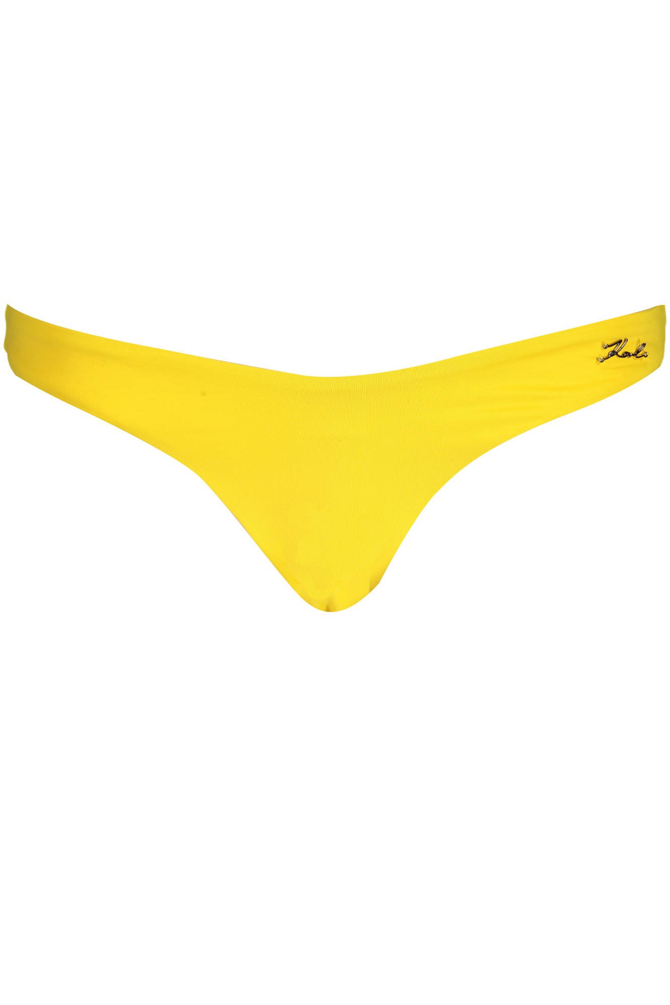 KARL LAGERFELD BEACHWEAR WOMEN'S BOTTOM SWIMSUIT YELLOW