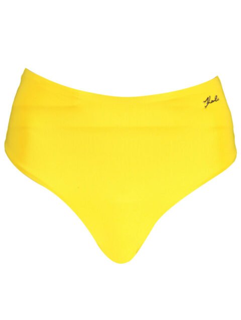 KARL LAGERFELD BEACHWEAR WOMEN'S BOTTOM SWIMSUIT YELLOW