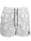 KARL LAGERFELD BEACHWEAR COSTUME PARTS UNDER WHITE MAN