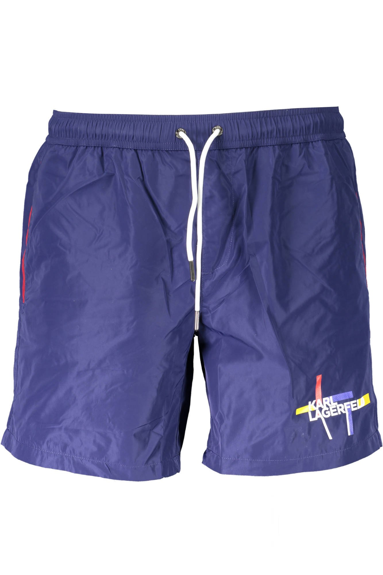KARL LAGERFELD BEACHWEAR SWIMSUIT PARTS UNDER MAN BLUE