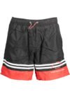 KARL LAGERFELD BEACHWEAR SWIMSUIT PARTS UNDER MAN BLACK