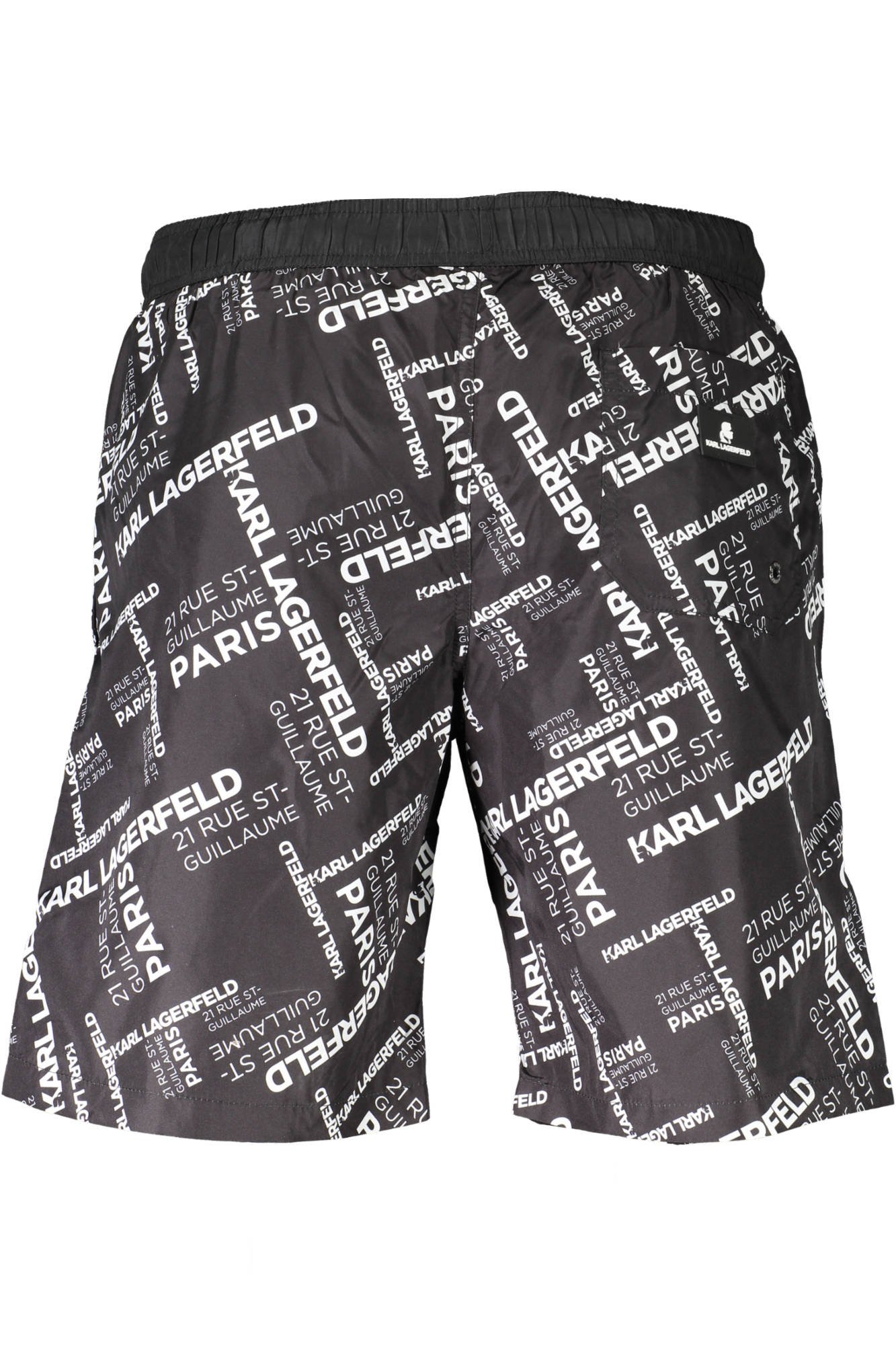 KARL LAGERFELD BEACHWEAR SWIMSUIT PARTS UNDER MAN BLACK - Image 2