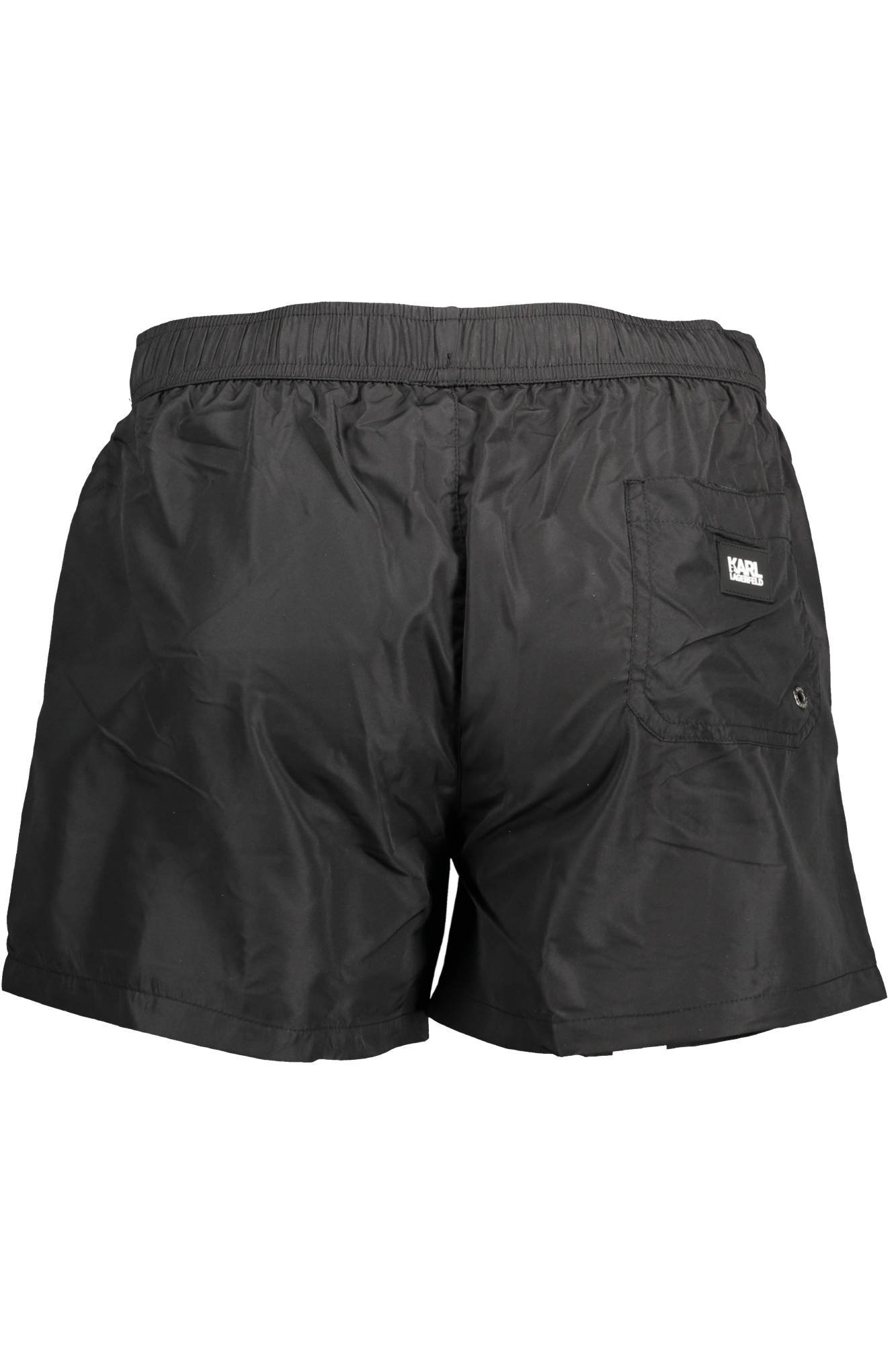 KARL LAGERFELD BEACHWEAR SWIMSUIT PARTS UNDER MAN BLACK - Image 2