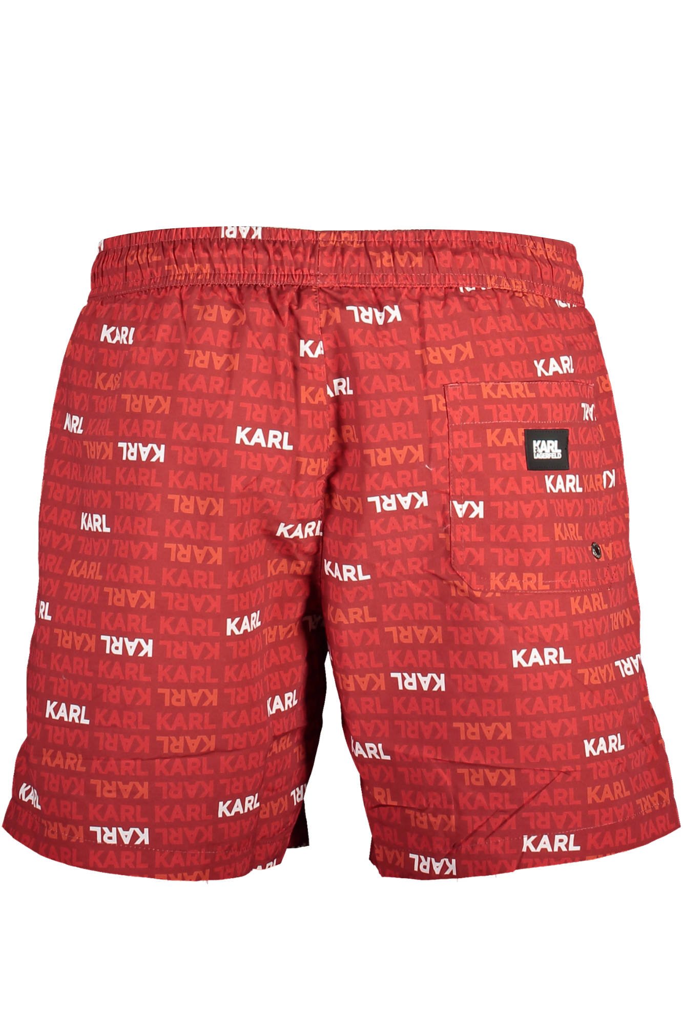 KARL LAGERFELD BEACHWEAR RED MEN'S UNDERWEAR