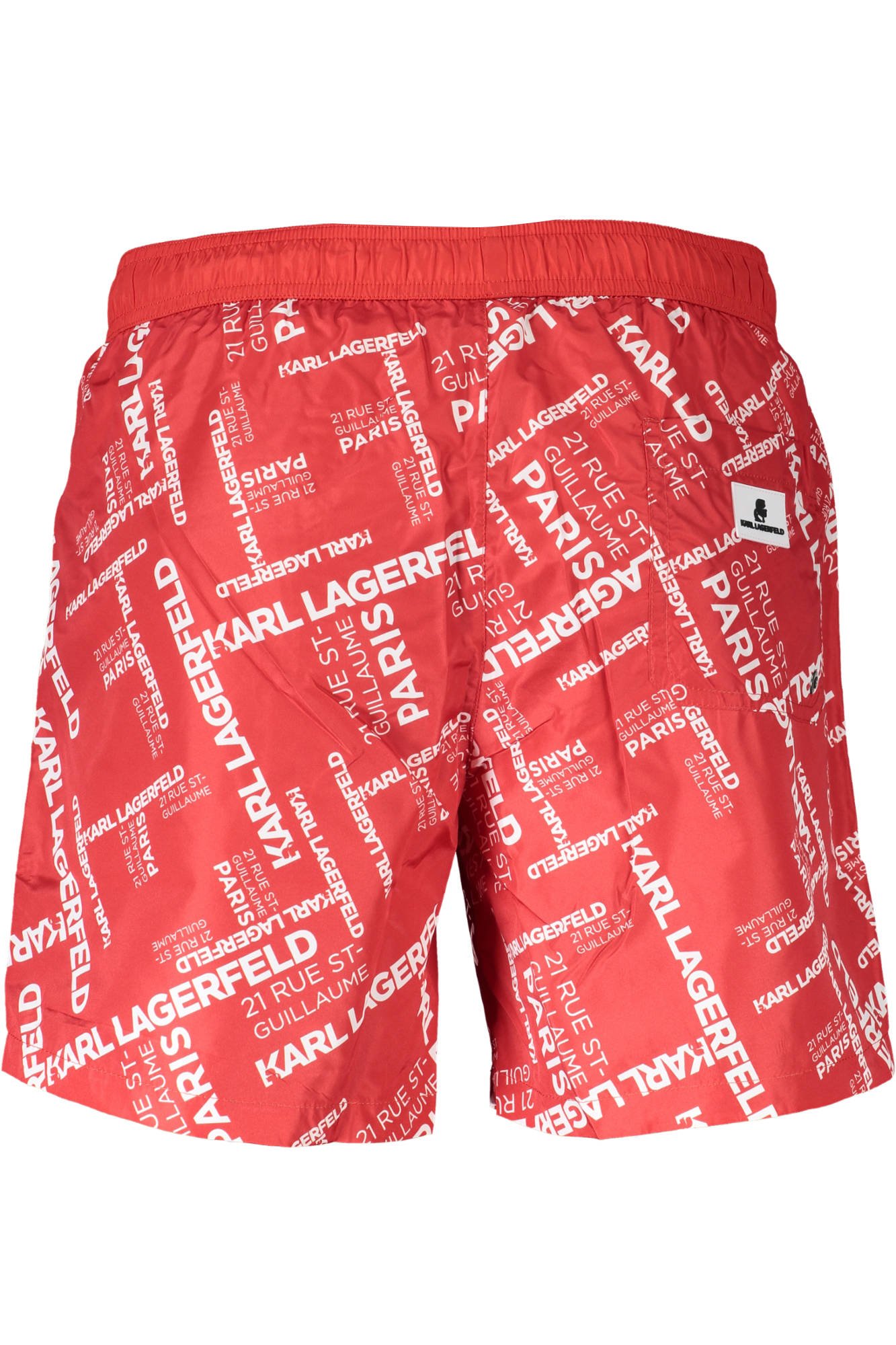 KARL LAGERFELD BEACHWEAR COSTUME PARTS UNDER MAN RED - Image 2