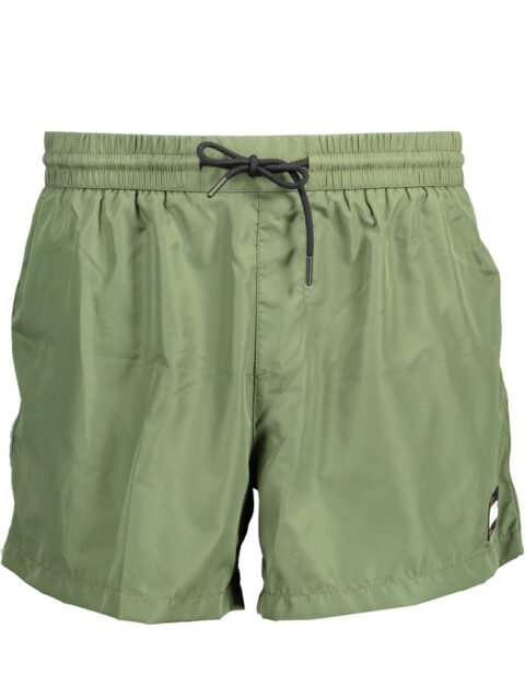 KARL LAGERFELD BEACHWEAR SWIMSUIT PARTS UNDER MAN GREEN
