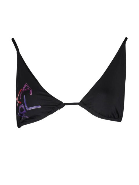 KARL LAGERFELD SWIMSUIT PARTS ABOVE WOMAN BLACK