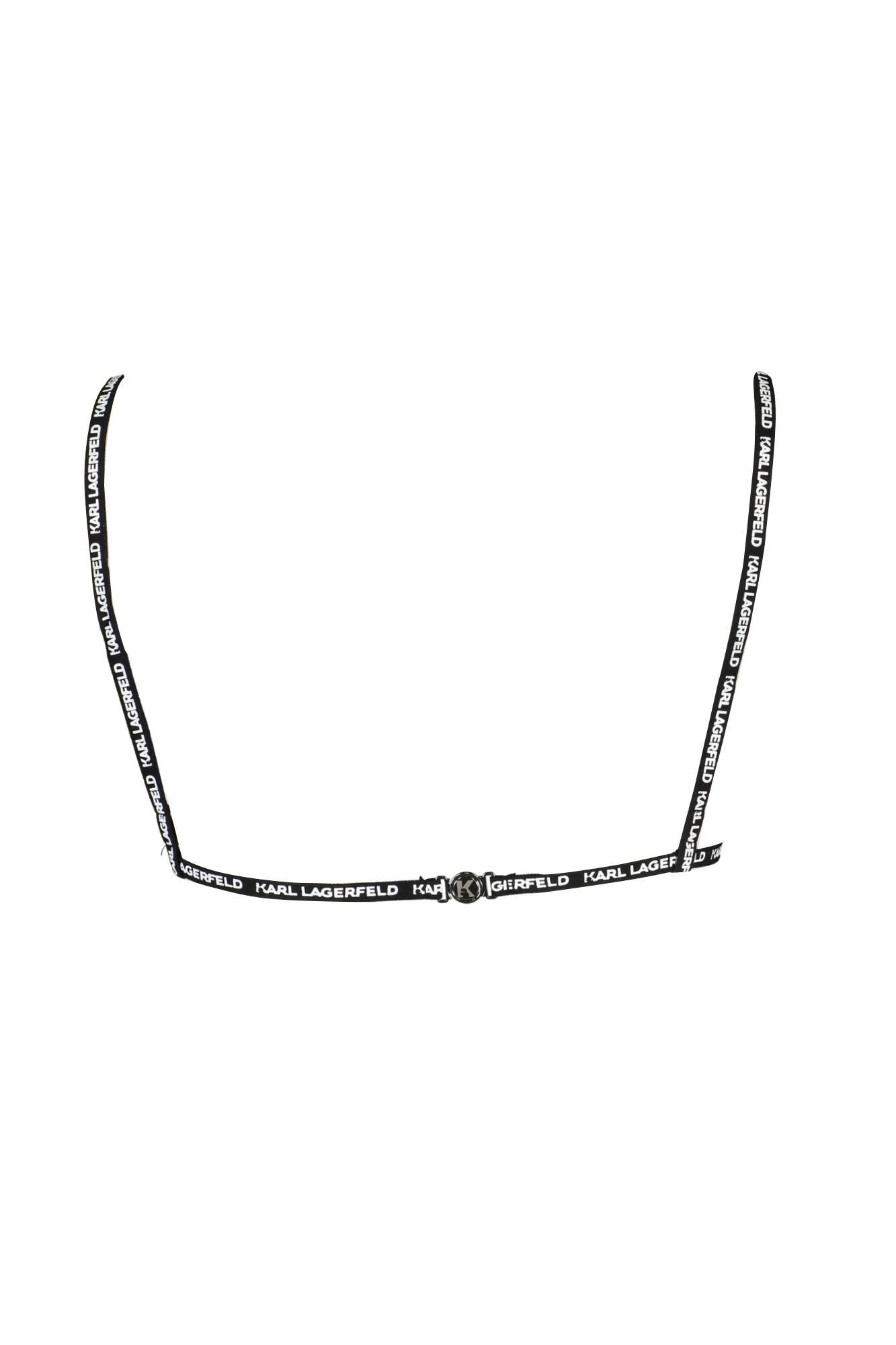 KARL LAGERFELD SWIMSUIT PARTS ABOVE WOMAN BLACK - Image 2