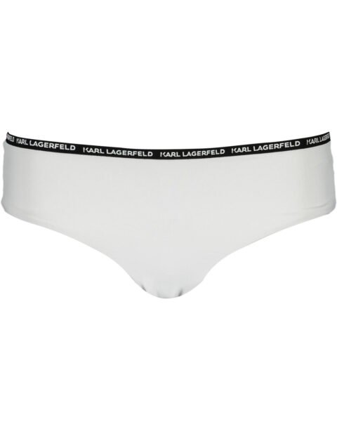 KARL LAGERFELD SWIMSUIT PART UNDER WHITE WOMAN