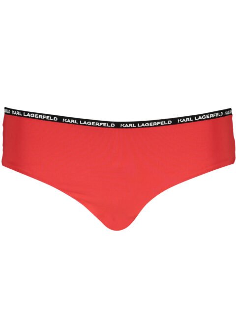 KARL LAGERFELD COSTUME PART BELOW WOMAN RED
