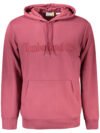 TIMBERLAND MEN'S PURPLE ZIP-UP SWEATSHIRT