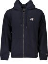 TOMMY HILFIGER MEN'S BLUE ZIP SWEATSHIRT