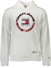 TOMMY HILFIGER MAN WHITE SWEATSHIRT WITHOUT ZIP