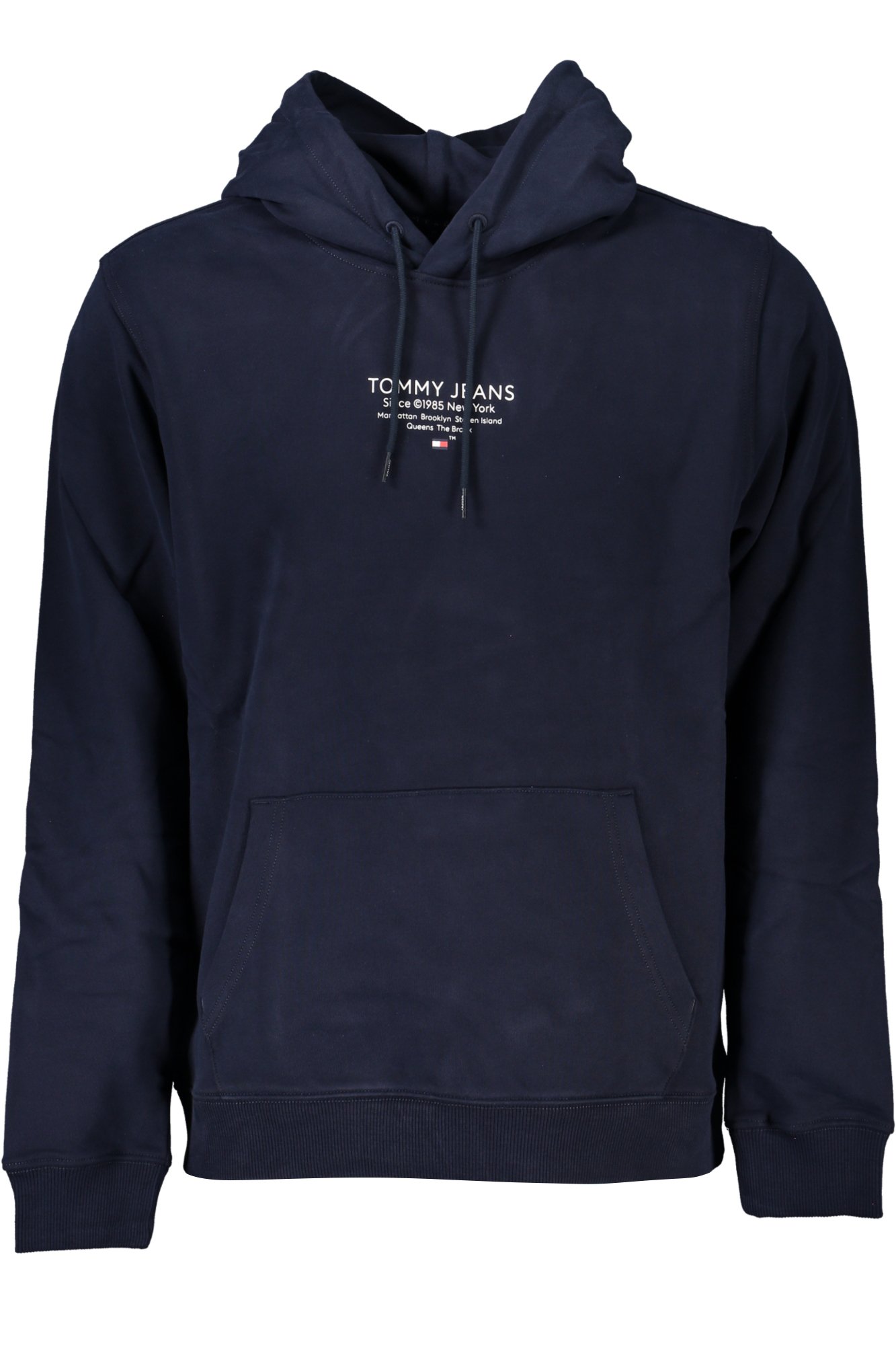 TOMMY HILFIGER MEN'S BLUE ZIPLESS SWEATSHIRT