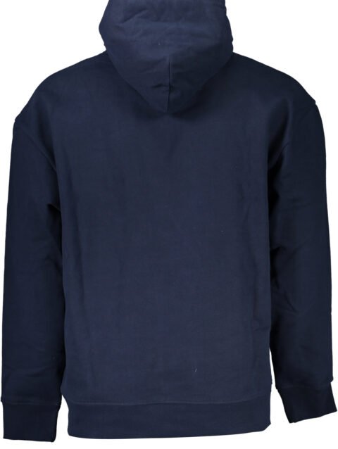 TOMMY HILFIGER MEN'S BLUE ZIPLESS SWEATSHIRT