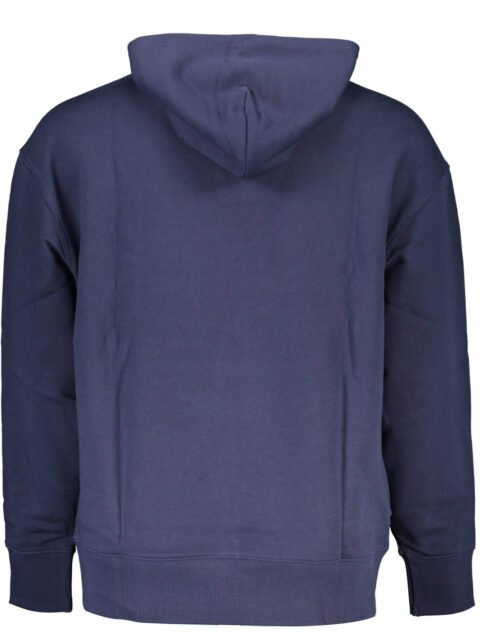 TOMMY HILFIGER MEN'S BLUE ZIPLESS SWEATSHIRT