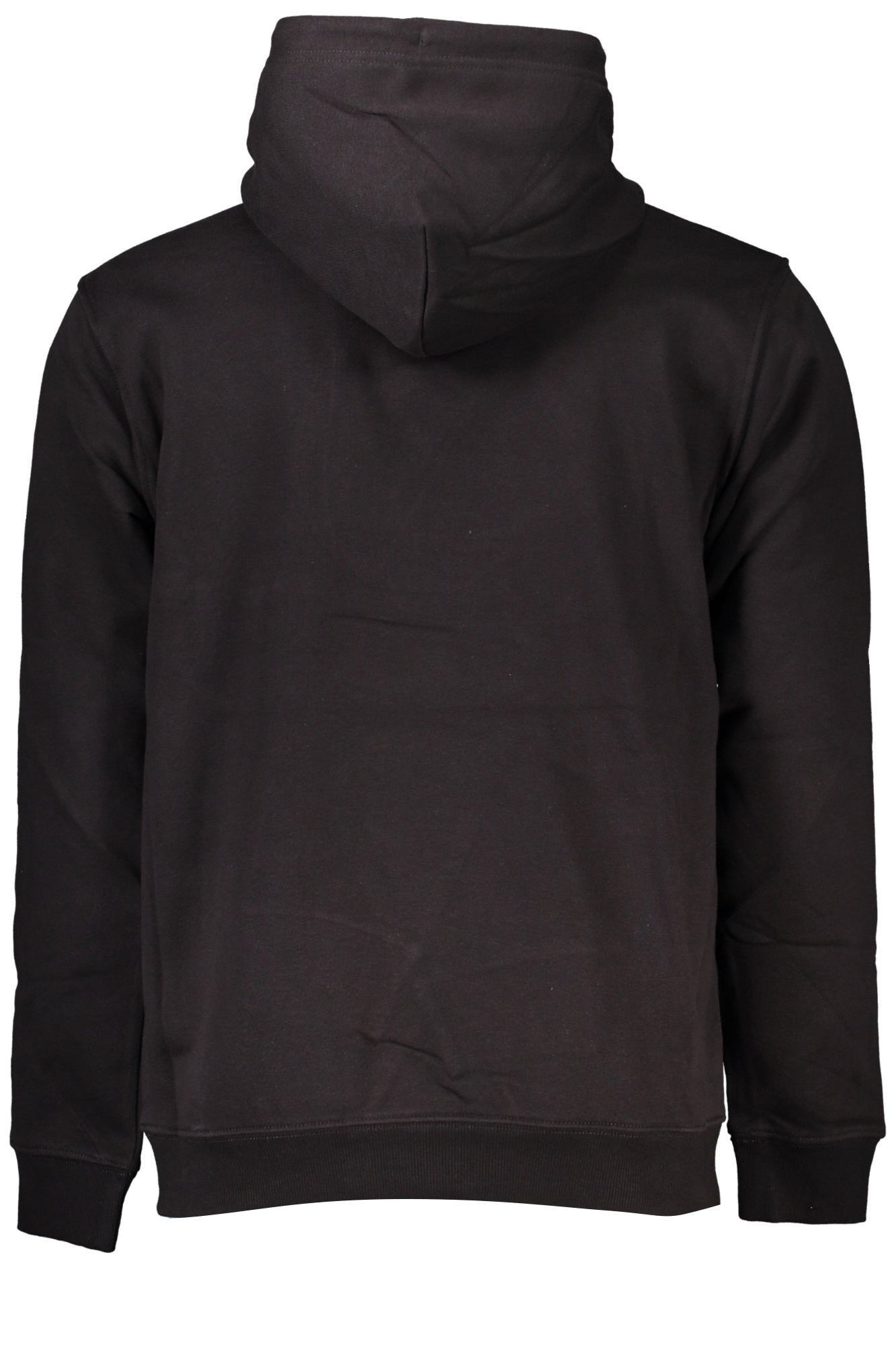 TOMMY HILFIGER MEN'S BLACK ZIPLESS SWEATSHIRT - Image 2