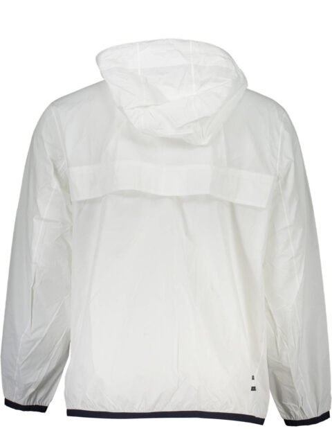 TOMMY HILFIGER MEN'S WHITE SPORTS JACKET