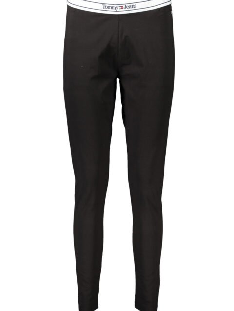 TOMMY HILFIGER WOMEN'S LEGGINGS BLACK