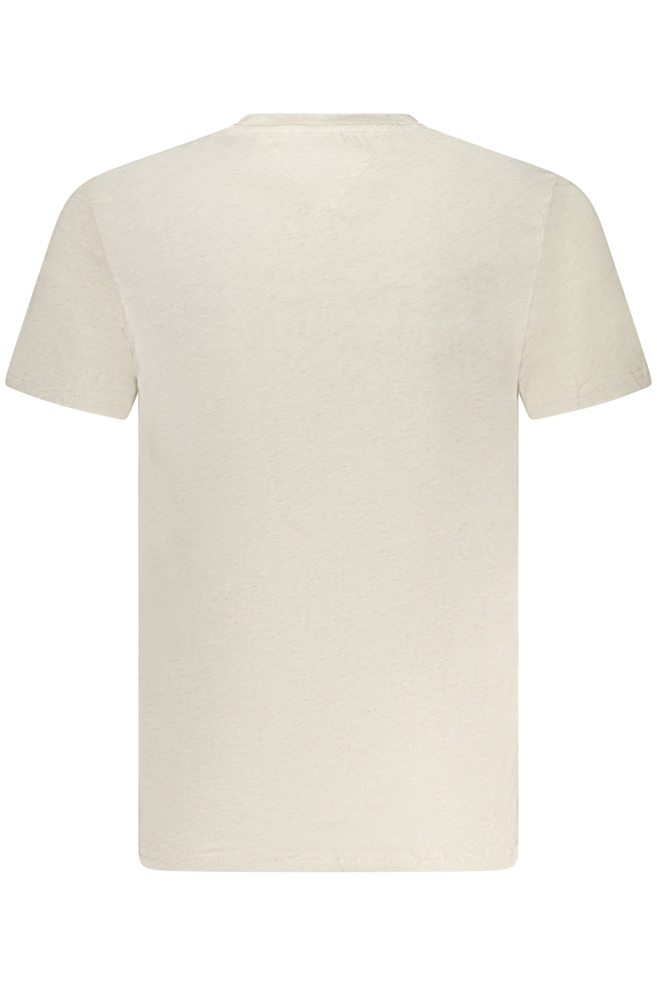 TOMMY HILFIGER SHORT SLEEVE T-SHIRT MEN BEIGE